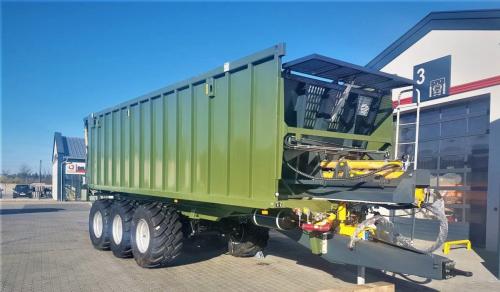 Przyczepa ze ścianą przesuwną TZP-39 Kobzarenko  30 ton, 40 m3