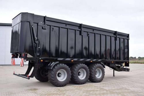 Przyczepa ze ścianą przesuwną TZP-39 Kobzarenko  30 ton, 40 m3