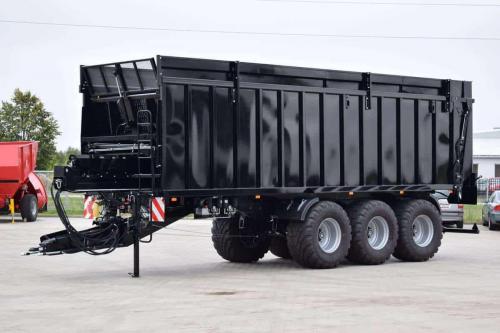 Przyczepa ze ścianą przesuwną TZP-39 Kobzarenko  30 ton, 40 m3