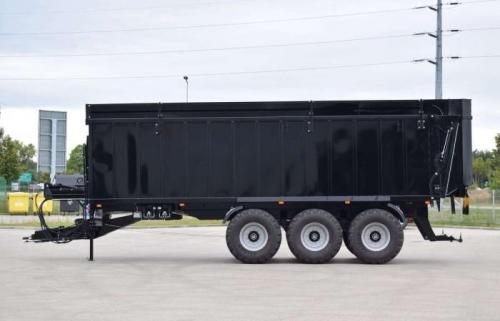 Przyczepa ze ścianą przesuwną TZP-39 Kobzarenko  30 ton, 40 m3