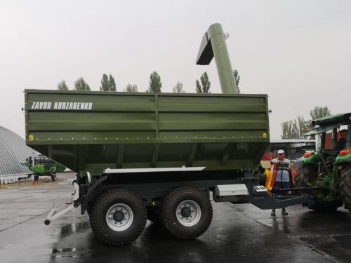 Przyczepa przeładowcza PBN-16 Kobzarenko 16m3, 11 ton