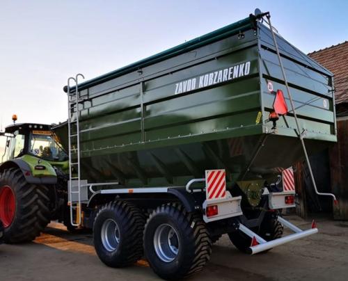 Przyczepa przeładowcza PBN-16 Kobzarenko 16m3, 11 ton