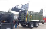 Przyczepa ze ścianą przesuwną TZP-27 Kobzarenko  19 ton, 30m3