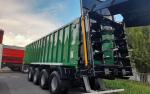 Przyczepa ze ścianą przesuwną TZP-39 Kobzarenko  30 ton, 40 m3