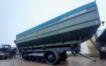 Przyczepa przeładunkowa PBN-50 gąsienica Kobzarenko 50m3, 38 ton