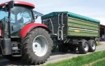 Przyczepa rolnicza TSP-16T tandem (16m3, 12 ton) trójstronny wywrot